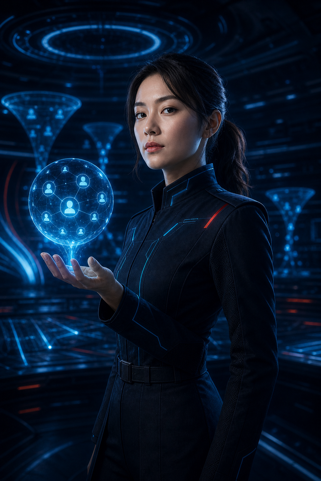 AI 获客人物形象